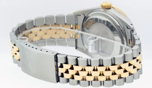 Fantastic Fake Rolex Datejust 16013 Caliber 3035 Automatic Movement 36mm Gold/steel Case Mens/unisex Watch - Image 6