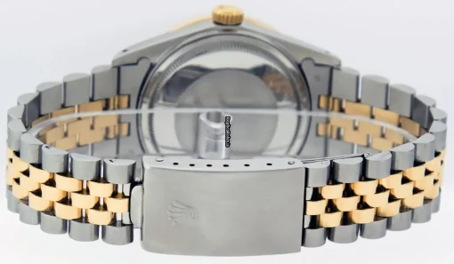 Fantastic Fake Rolex Datejust 16013 Caliber 3035 Automatic Movement 36mm Gold/steel Case Mens/unisex Watch - Image 9