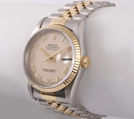 Perfect Replica Rolex Datejust 16233 Automatic Movement 36mm Steel Case Mens/unisex Watch - Image 2