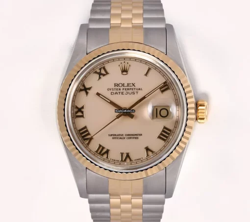 Perfect Replica Rolex Datejust 16233 Automatic Movement 36mm Steel Case Mens/unisex Watch - Image 3