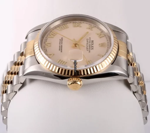 Perfect Replica Rolex Datejust 16233 Automatic Movement 36mm Steel Case Mens/unisex Watch - Image 4