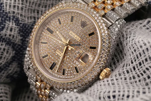 Amazing Replica Rolex Datejust 126303 Automatic Movement 41mm Gold/steel Case Mens/unisex Watch