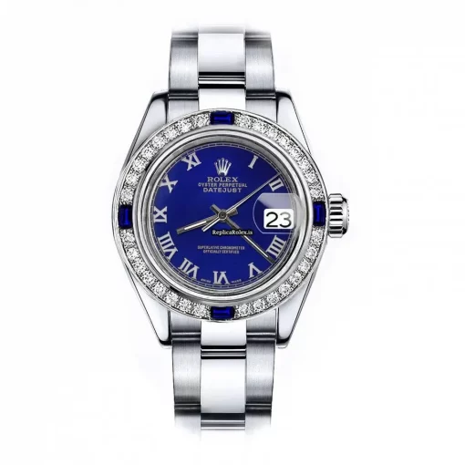 Wonderful Replica Rolex Oyster Perpetual Lady Date 69160 Automatic Movement 26mm Steel Case Womens Watch