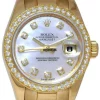 High Quality Fake Rolex Lady-datejust 179138 Automatic Movement 26mm Yellow Gold Case Womens Watch