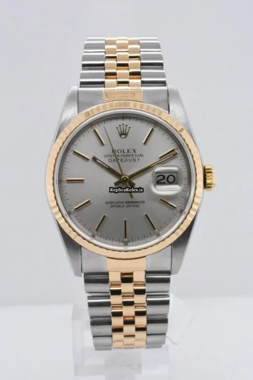 Superb Fake Rolex Datejust 16233 Caliber 3135 Automatic Movement 36mm Gold/steel Case Mens/unisex Watch