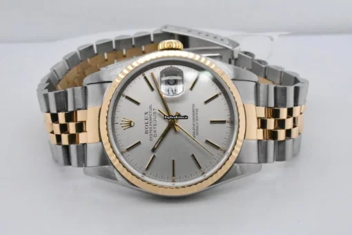 Superb Fake Rolex Datejust 16233 Caliber 3135 Automatic Movement 36mm Gold/steel Case Mens/unisex Watch - Image 4