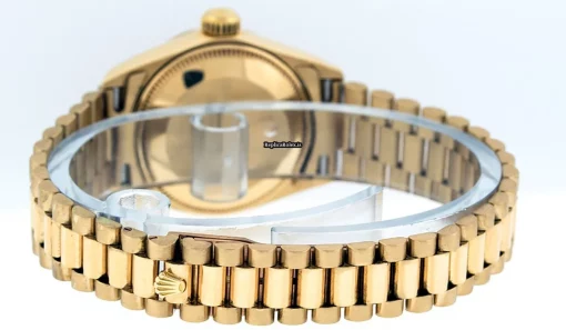 Top Replica Rolex Lady-datejust 69178 Caliber 2135 Automatic Movement 26mm Yellow Gold Case Womens Watch - Image 6