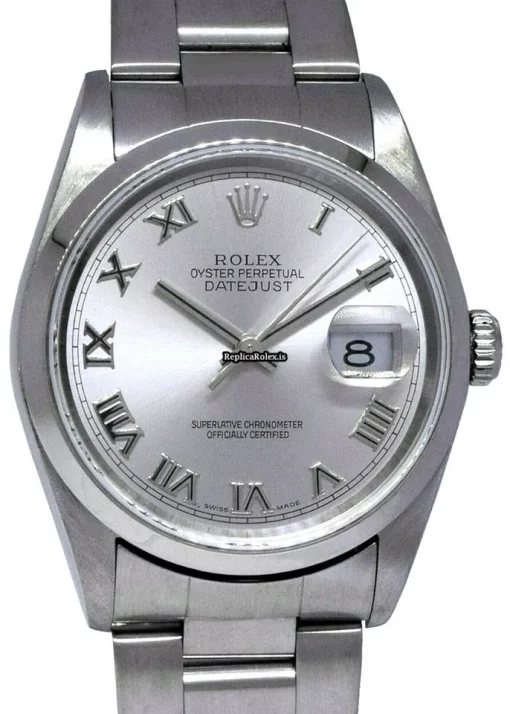 Exquisite Replica Rolex Datejust 16200 Automatic Movement 36mm Steel Case Mens/unisex Watch