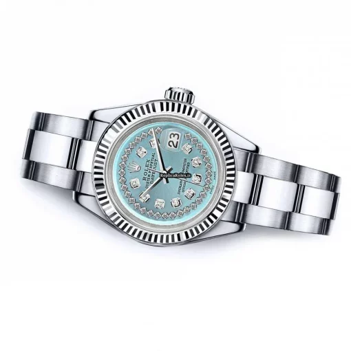 Affordable Replica Rolex Lady-datejust 68274 Automatic Movement 26mm Steel Case Womens Watch - Image 2