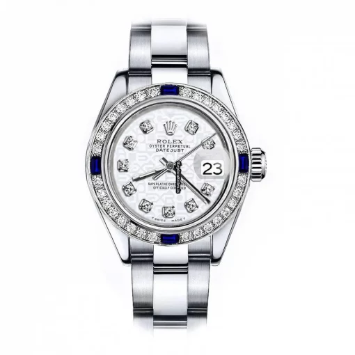 Unique Copies Rolex Oyster Perpetual Lady Date 69160 Automatic Movement 26mm Steel Case Womens Watch