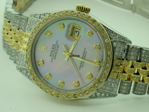 Ideal Replica Rolex Datejust Self Winding Automatic 36mm Gold/steel Case Mens/unisex Watch - Image 3