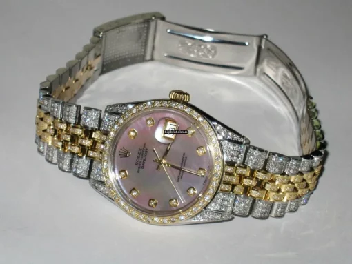 Ideal Replica Rolex Datejust Self Winding Automatic 36mm Gold/steel Case Mens/unisex Watch - Image 4