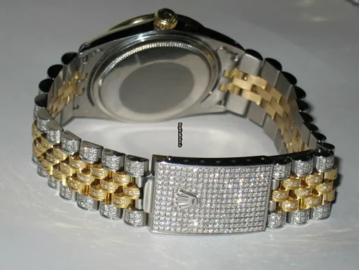 Ideal Replica Rolex Datejust Self Winding Automatic 36mm Gold/steel Case Mens/unisex Watch - Image 9