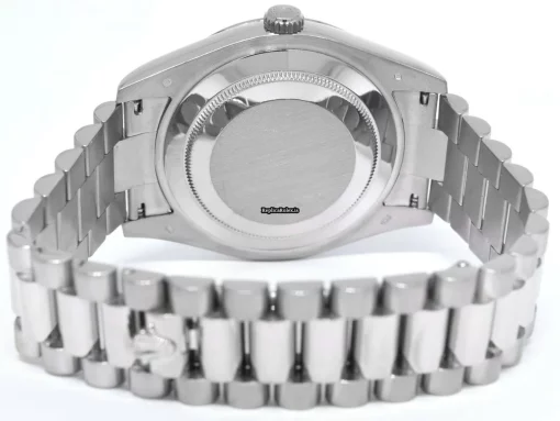 Offering Replica Rolex Day-date II 218239 Automatic Movement 41mm White Gold Case Watch - Image 7