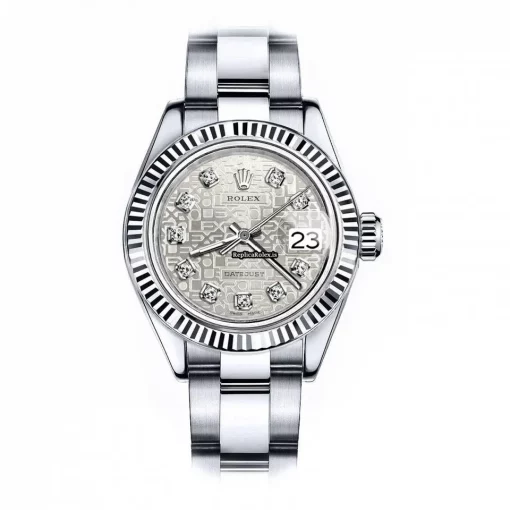 Lovely Replica Rolex Lady-datejust 68274 Automatic Movement 26mm Steel Case Womens Watch