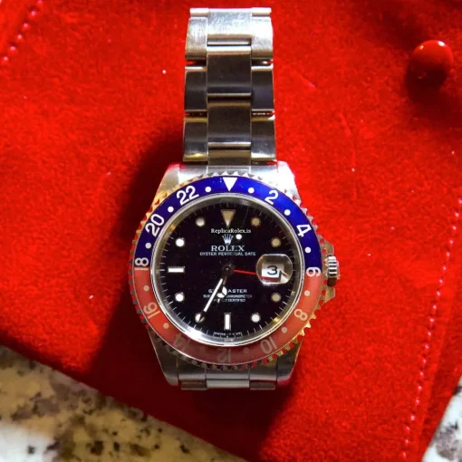 Good Replica Rolex Gmt-master 1675 Caliber 1570 Automatic Movement 40mm Steel Case Mens/unisex Watch