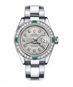 Special Replica Rolex Oyster Perpetual Lady Date 69160 Automatic Movement 26mm Steel Case Womens Watch