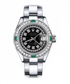 Mind-boggling Replica Rolex Oyster Perpetual Lady Date 69160 Automatic Movement 26mm Steel Case Womens Watch