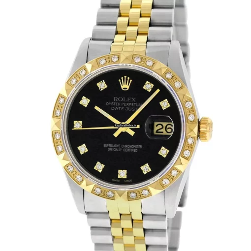 Popular Fakes Rolex Datejust 16013 Caliber 3035 Automatic Movement 36mm Gold/steel Case Mens/unisex Watch - Image 2