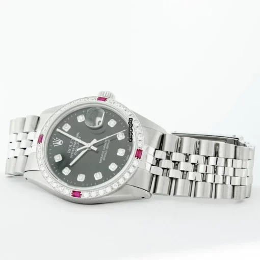 Distinctive Copies Rolex Datejust 16030 Caliber 3035 Automatic Movement 36mm Steel Case Mens/unisex Watch - Image 5