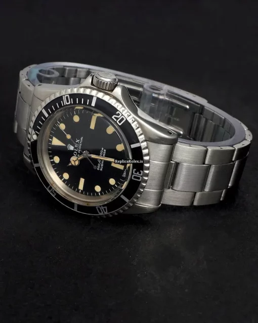 Marvellous Replica Rolex Submariner (no Date) 5513 Automatic Movement 40mm Steel Case Watch - Image 11
