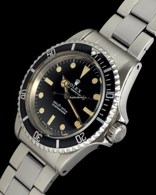 Marvellous Replica Rolex Submariner (no Date) 5513 Automatic Movement 40mm Steel Case Watch - Image 2