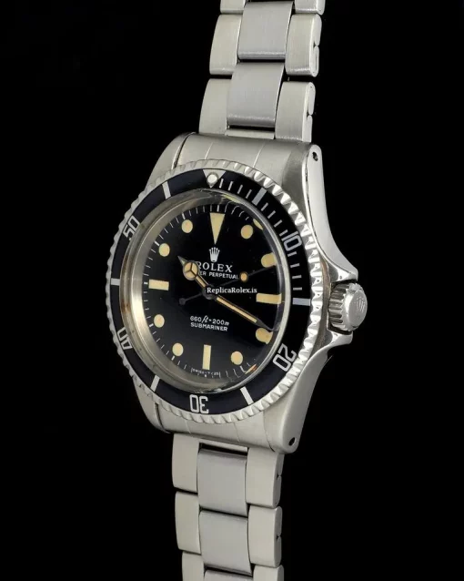 Marvellous Replica Rolex Submariner (no Date) 5513 Automatic Movement 40mm Steel Case Watch - Image 4