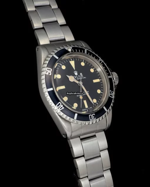 Marvellous Replica Rolex Submariner (no Date) 5513 Automatic Movement 40mm Steel Case Watch - Image 6