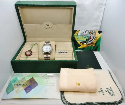 Beautiful Replica Rolex Day-date 36 118239 Automatic Movement 36mm White Gold Case Watch - Image 12