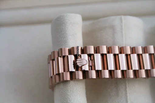 Terrific Replica Rolex Day-date 36 118235 Caliber 3155 Automatic Movement 36mm Rose Gold Case Mens/unisex Watch - Image 4
