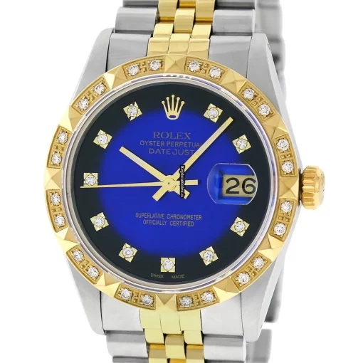 Quality Replica Rolex Datejust 16013 Caliber 3035 Automatic Movement 36mm Gold/steel Case Mens/unisex Watch