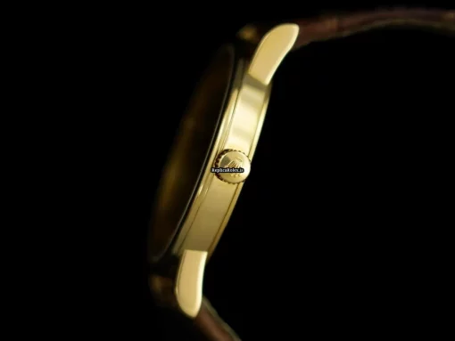 Durable Copy Rolex Cellini 8255sh Caliber 1600 Manual Winding Movement 32x38.5mm Yellow Gold Case Mens/unisex Watch - Image 4