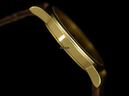 Durable Copy Rolex Cellini 8255sh Caliber 1600 Manual Winding Movement 32x38.5mm Yellow Gold Case Mens/unisex Watch - Image 5