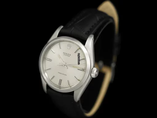 Fine Replica Rolex Oyster Precision 7830 Caliber 1225 Manual Winding Movement 35mm Steel Case Mens/unisex Watch - Image 4
