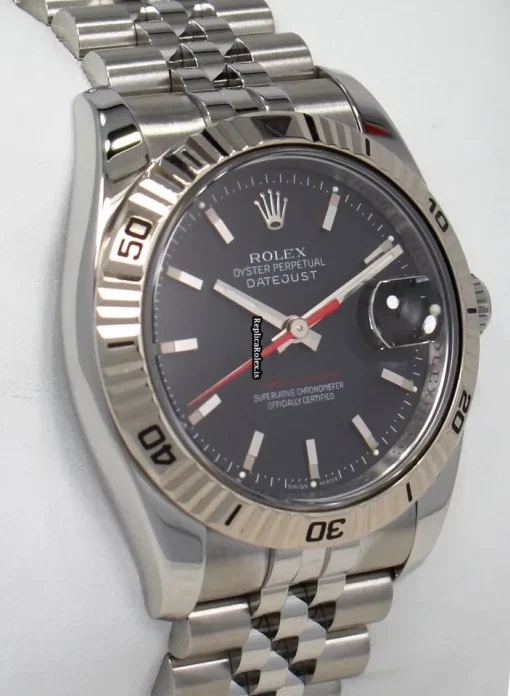Exquisite Replica Rolex Datejust Turn-o-graph 116264 Automatic Movement 36mm Steel Case Watch