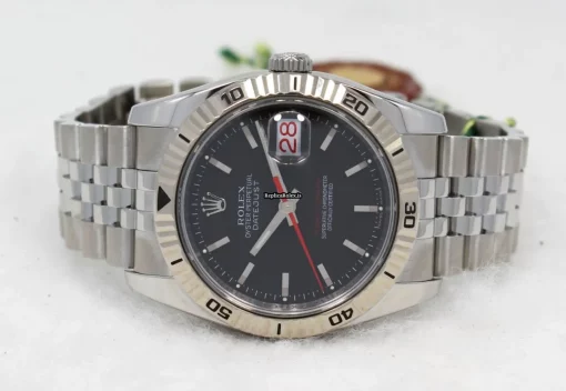 Exquisite Replica Rolex Datejust Turn-o-graph 116264 Automatic Movement 36mm Steel Case Watch - Image 6