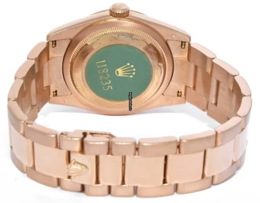 Attractive Replica Rolex Day-date 36 118235 Automatic Movement 36mm Rose Gold Case Mens/unisex Watch - Image 7
