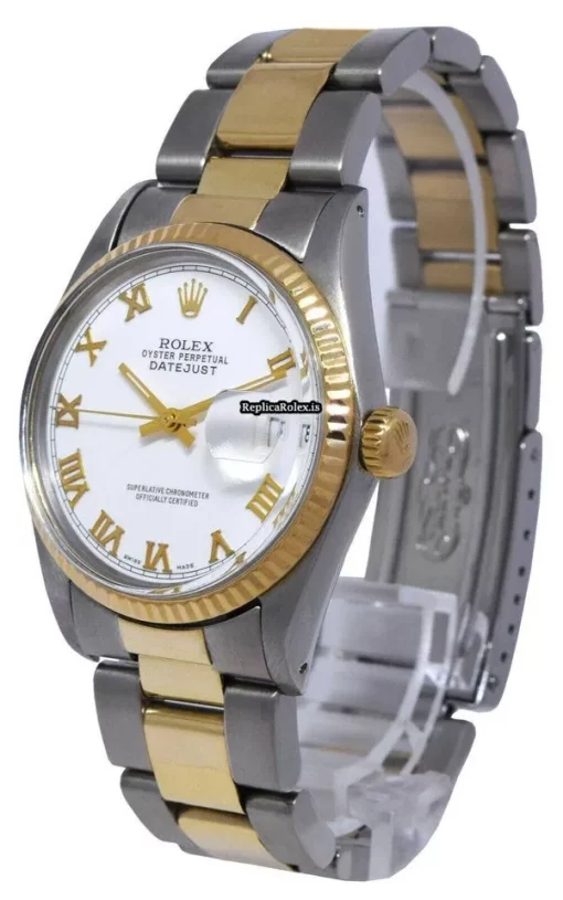 Affordable Knockoff Rolex Datejust 16013 Automatic Movement 36mm Steel Case Mens/unisex Watch - Image 3