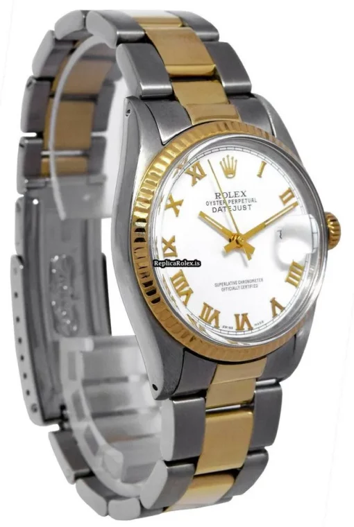 Affordable Knockoff Rolex Datejust 16013 Automatic Movement 36mm Steel Case Mens/unisex Watch - Image 4