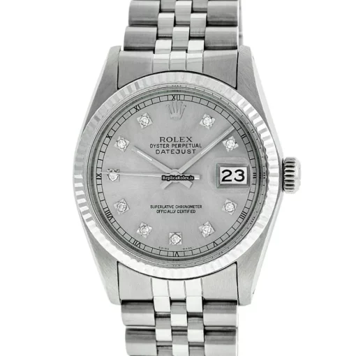 Popular Knockoff Rolex Datejust 16014 Caliber 3035 Automatic Movement 36mm Steel Case Mens/unisex Watch - Image 2