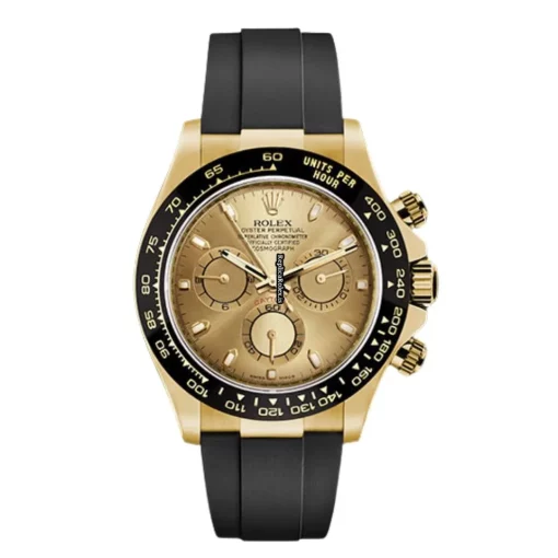 Fantastic Fake Rolex Daytona 116518ln Caliber 4130 Automatic Movement 40mm Yellow Gold Case Mens/unisex Watch