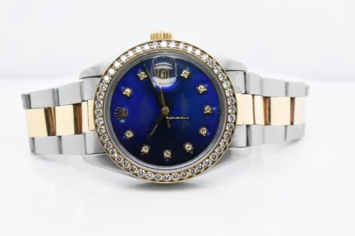 Unique Replica Rolex Oyster Perpetual Date 1505 Caliber 1570 Automatic Movement 34mm Gold/steel Case Mens/unisex Watch - Image 4