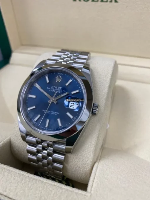 Fantastic Fake Rolex Datejust 126300 Caliber 3235 Automatic Movement 41mm Steel Case Mens/unisex Watch - Image 2