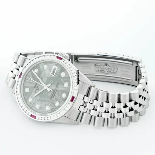 Incredible Fake Rolex Datejust 16030 Caliber 3035 Automatic Movement 36mm Steel Case Mens/unisex Watch - Image 4
