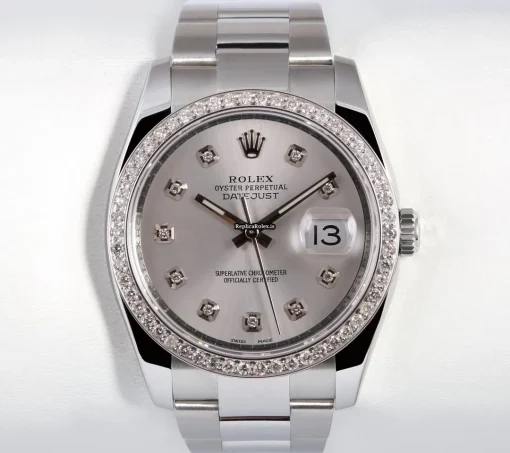 High-end Replica Rolex Datejust 116234 Automatic Movement 36mm Steel Case Mens/unisex Watch - Image 2