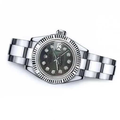 Cool Replica Rolex Lady-datejust 68274 Automatic Movement 26mm Steel Case Womens Watch - Image 2