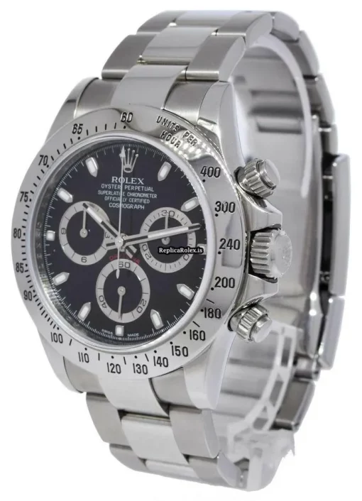 Inexpensive Imitation Rolex Daytona 116520 Automatic Movement 40mm Steel Case Mens/unisex Watch - Image 10