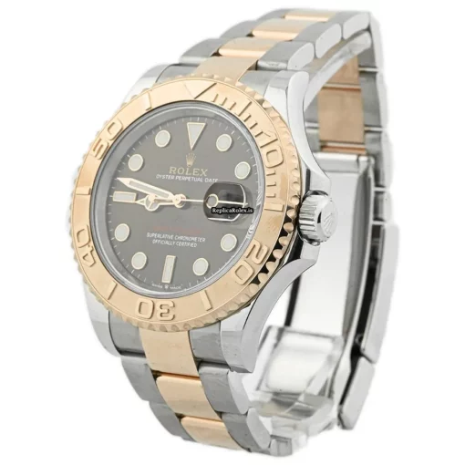 Fabulous Fake Rolex Yacht-master 126621 Caliber 3235 Automatic Movement 40mm Gold/steel Case Mens/unisex Watch - Image 2