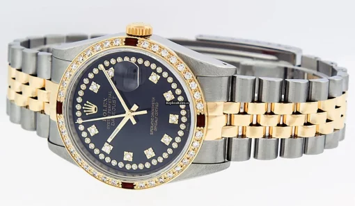 Amazing Fakes Rolex Datejust 16013 Caliber 3035 Automatic Movement 36mm Gold/steel Case Mens/unisex Watch - Image 10