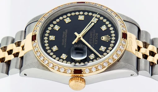 Amazing Fakes Rolex Datejust 16013 Caliber 3035 Automatic Movement 36mm Gold/steel Case Mens/unisex Watch - Image 11